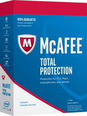 Cheap Antivirus McAfee Total Protection 2020 - 12 Month - Windows + Android + Apple - InterSecure 